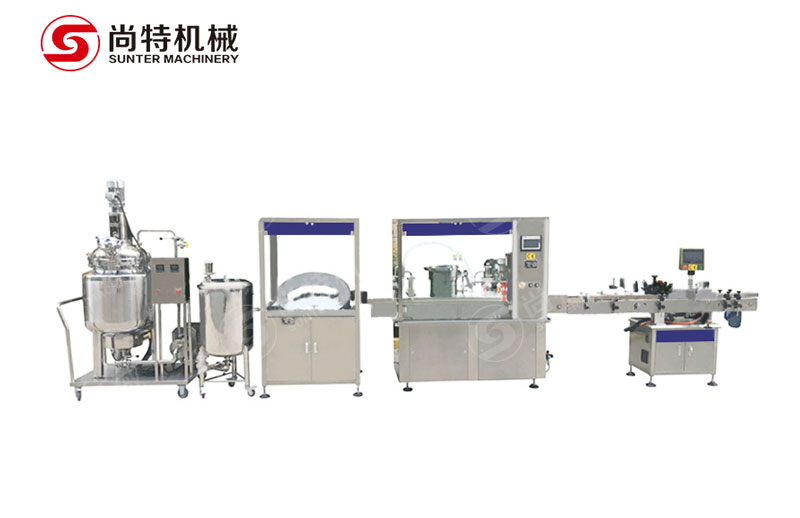 100ml煙油灌裝生產(chǎn)線