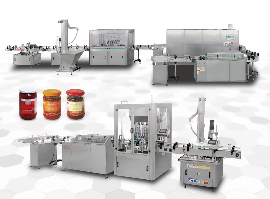 辣椒醬灌裝生產(chǎn)成套設(shè)備